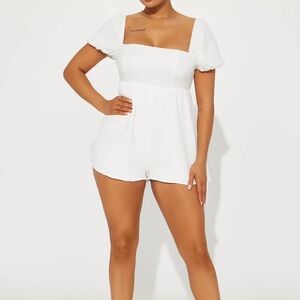 White Romper